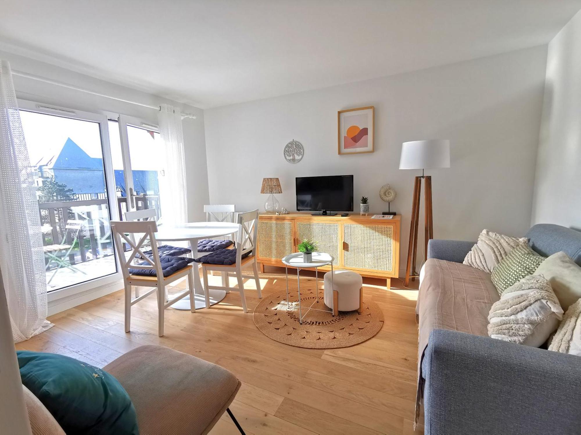Cabourg Cosy, Appartement Refait A Neuf, 5 Min A Pied De La Mer Exterior foto